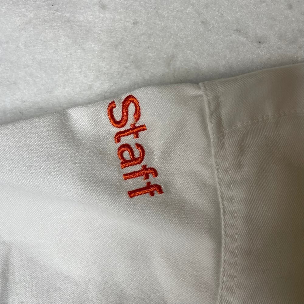 Red Kap Harley-Davidson Montreal Staff Shirt Mens Medium White Button Up ST82WH2 - Picture 5 of 7
